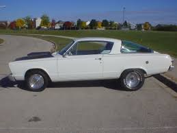 Image result for White 1966 Barracuda