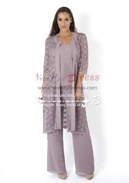Elegant Mother Of The Birde Pant Suit 3 Piece Outfit With Lace Jacket For Wedding Nmo 170 Mother Of Wedding Pants Bride Clothes Mother Of The Bride Trousers