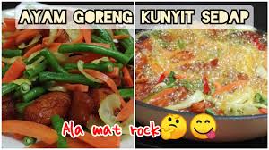 Ayam goreng kunyit adalah antara cara masakan ayam yang paling simple dan mudah tetapi sedap dimakan. Resepi Daging Goreng Kunyit Mat Rock Resepimee Junotee Com