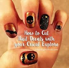 The effect of fire makes you the focus of your friends. Easy Nail Art Decals With Your Cricut Abbi Kirsten Collections