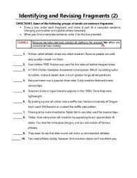 Pdf drive investigated dozens of problems and listed the biggest global issues facing the world today. Sentence Fragments Worksheets Teachers Pay Teachers