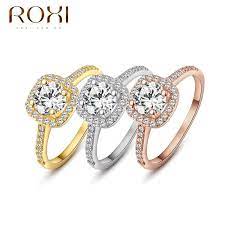 Us 3 3 20 Off Aenine Luxury 1ct Cubic Zirconia Wedding Rings Jewelry Mosaic Rhinestone Crystal Engagement Ring For Women Anneaux L101009438 Cubic Zirconia Rin Crystal Rings Jewelry Wedding Rings Crystal Engagement Rings