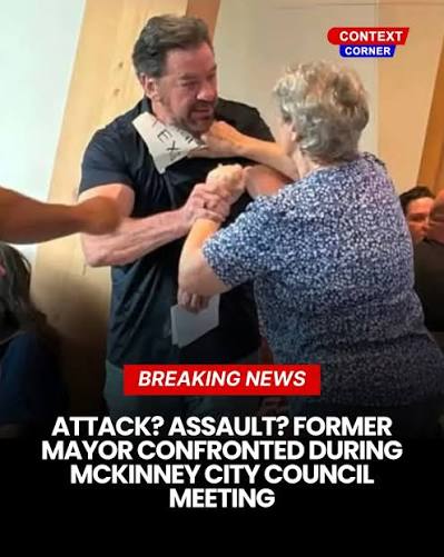 Tense Moments at McKinney City Council Meeting Former McKinney Mayor George  Fuller was involved in a physical confrontation after speaking in support  of a proposed mosque expansion during Tuesday night's City Council