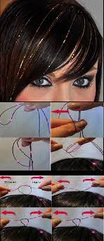Check out our salon hair tinsel selection for the very best in unique or custom, handmade pieces from our shops. Instructions To Apply Hair Tinsel Hair Tinsel Glitter Hair Hair Styles