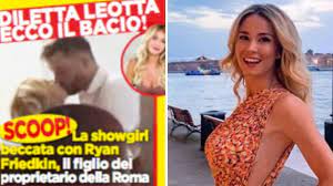 Birçok iddia ile gündeme gelen ikili i̇talyan adası capri'de romantik pozlar. The Scoop Of Oggi Here Is The Kiss Between Diletta Leotta And Ryan Friedkin Ruetir