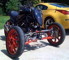 reverse trike club street driven quads reverse trike trike cool bikes