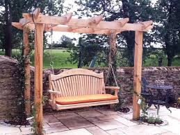 Check out this timber frame porch roof silfee s enterprise. Wooden Gazebo With Swing Novocom Top