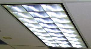 Unlike fluorescent lighting, dropceilinglight.com drop in led light ceiling panel lights have a rated average life of 50,000 hours for nearly 11 years of use. Fluorescent Office Lighting Fixtures Drop Ceiling Lighting Fluorescent Light Fixture Light Diffuser Panel