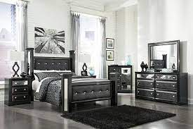 Beds Alamadyre Poster Bed Ashley Furniture Mirrored Bedroom Furniture Bedroom Set Bedroom Sets For Sale
