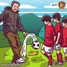 Паненка антонин (antonin panenka) футбол полузащитник чехословакия 02.12.1948. Gorila Sport Legenda Eksekusi Penalti Ala Antonin Panenka