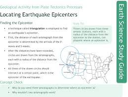 Map earthquakes accurately before they strike (epicenter, foci, intensity & strike date). Locating Earthquake Epicenters Ck 12 Foundation
