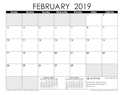February 2019 Calendar Monthly Calendar Printable Free Printable Calendar Templates Printable Calendar July