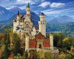 Basically, a castle is a private, fortified residence of the nobles. Amazon Com White Mountain Puzzles Neuschwanstein Castle 1000 Piece Jigsaw Puzzle Toys Games