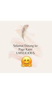 Selamat rusmin berada di facebook. Umylicious Welcome To Umylicious Come And Have A Look Facebook