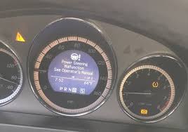 Power Steering Malfunction Brake Ebr Abs Esp Inoperative Errors On C350 2009 Mbworld Org Forums