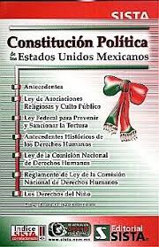  laconstitución es la ley suprema en nuestro país, debe ser respetada, conocida y cumplida por parte de todos los mexicanos, esta ha pasado por varios cambios a lo largo de la historia; Constitucion Politica De Los Estados Unidos Mexicanos Editorial Sista Libro En Papel 9789686816204 Libreria El Sotano