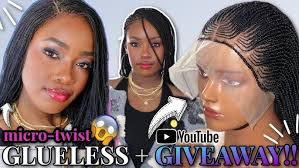 🔥You Will NOT Believe It's a Glueless Wig! + 🎉HUGE Braid Wig GIVEAWAY!