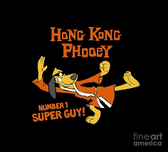 Hong Kong Phooey Digital Art by Gaga Gate - Pixels