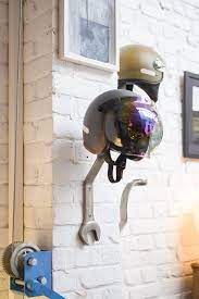 Wrench Helmet Rack Bike Helmet Storage Helmet Storage Helmet