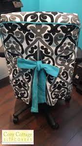 pretty office chair slipcover office chair makeover office chair slip cover office chair cover