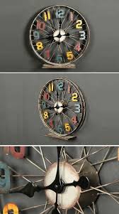58 Inspiring Diy Farmhouse Home Decorating Idea Diy Clock Wall Wall Clock Design Diy Clock