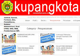 Pengumuman Hasil Skd Cpns Kota Kupang 2019 2020