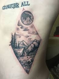 Dallas tattoo removal clinic has been dedicated to removing tattoo's at a low cost since 2000. Lil Camping Scene Done By Josh At Brainstorm Tattoo Fayetteville Ar Imagesofarkansas