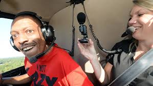 Helicopter ride fulfills dream of terminally ill man