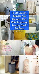 Adding a laundry sorter can help tame closet chaos. 13 Diy Laundry Baskets And Hampers That Make Organizing Laundry Quick And Easy Diy Crafts