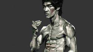 bruce lee taunting hd wallpaper