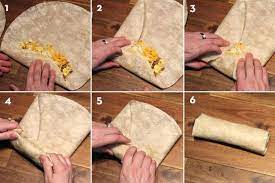 How To Roll Cafe Da Manha Congelado Wrap De Salmao Burritos Congelados