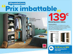 Nos rideaux thermiques correspondent à votre besoin. Offre Dressing Avec Rideau Chez Castorama