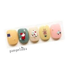 pampeliska on instagram わくわくどきどき オーナメントツリーの完成だ nail nailart naildesign gelnail xmasnails xmasdesign ネイル ジェルネイル ショ mong tay giang sinh mong chan