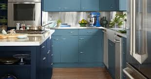 Kitchen cabinets that are not made of solid wood are usually made of some form of laminate, which is a plastic or vinyl covering that goes over a plywood or composite base. Painting Laminate Cabinets Dos And Don Ts Bob Vila