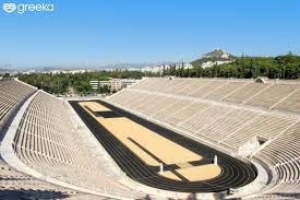 It's made entirely of white marble and is one of the oldest stadiums in the world. Panathenaic Stadium Kalimarmaro In Athens Greece Greeka