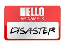 Customized 1.5 x 3 chalkboard reusable name tag. Hello My Name Is Disaster Name Tag Illustration Design Stock Photo C Alexmillos 3477808 Stockfresh