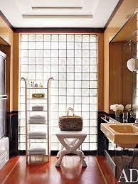 If you get a narrow area in your bathroom, a pull out shelf in this way may be a great fit. 10 Small Bathroom Storage Ideas That Will Save You Space Architectural Digest