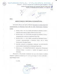 Bucuresti ca urmare a cresterii riscului de imbolnavire cu virusul angajatorii care nu au depus toate documentele la itm bucuresti. 1 Adresa 124 Din 24 05 2011 Inaintare Documente CÄƒtre Itm Dj