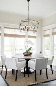 The dead giveaway for an inauthentic farmhouse style is hanging right above your dining room table. Pin On Modern Farmhouse