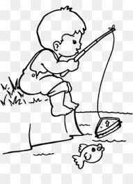 Mewarnai gambar nelayan kreasi warna. Mewarnai Nelayan Coloring And Drawing