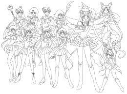 Sailor Group Blank By Sailor Jade Iris On Deviantart Sailor Moon Coloring Pages Moon Coloring Pages Coloring Books