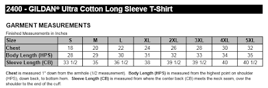 Details About Gildan 2400 6 1 Oz Ultra Cotton Blank Long Sleeve T Shirt S M L Xl 2x 3x