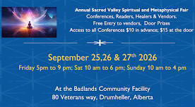 Annual Sacred Valley Spiritual and Metaphysical Fair