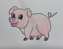 The drawing made easy series introduces budding artists to the fundamentals of pencil drawing. How To Draw A Cartoon Pig Cute And Easy Step By Step Easy Animals To Draw For Kids