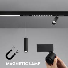 Zerouno Led Track Light Magnetic Light Modern Indoor Tracking Lamp Bulbs No Main Lamp Design For Home Hotel O Track Lighting Led Track Lighting Modern Lighting