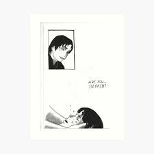 Experiment with deviantart's own digital drawing tools. Depressing Anime Art Prints Redbubble