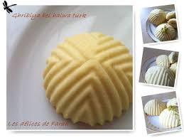 Ghribiya Bel Halwa Tutk Les Delices De Farou Recette Gateau Sec Ghribia Beurre Clarifie
