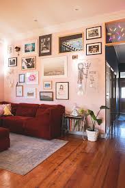A Happy Melbourne Home Features A Hot Pink Drum Room And Lightning Bolt And Rainbow Headboards Drum Room Living Room Photos Interior Design Living Room