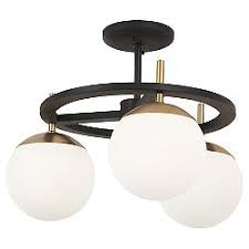 Look for semi flush light fixtures that are strong and durable from many good suppliers. Kitchen Semi Flush Ceiling Lights Low Profile Lighting At Lumens Com