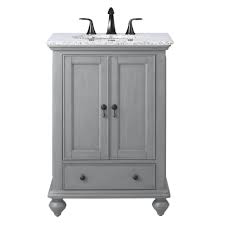 This product will perfect fit the small space. Home Decorators Collection Newport 25 In W X 21 1 2 In D Bath Vanity In Pewter With Granite Vanity Top In Grey 9085 Vs25h Pg The Home Depot